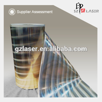 Holographic metallized paper for packing and printing